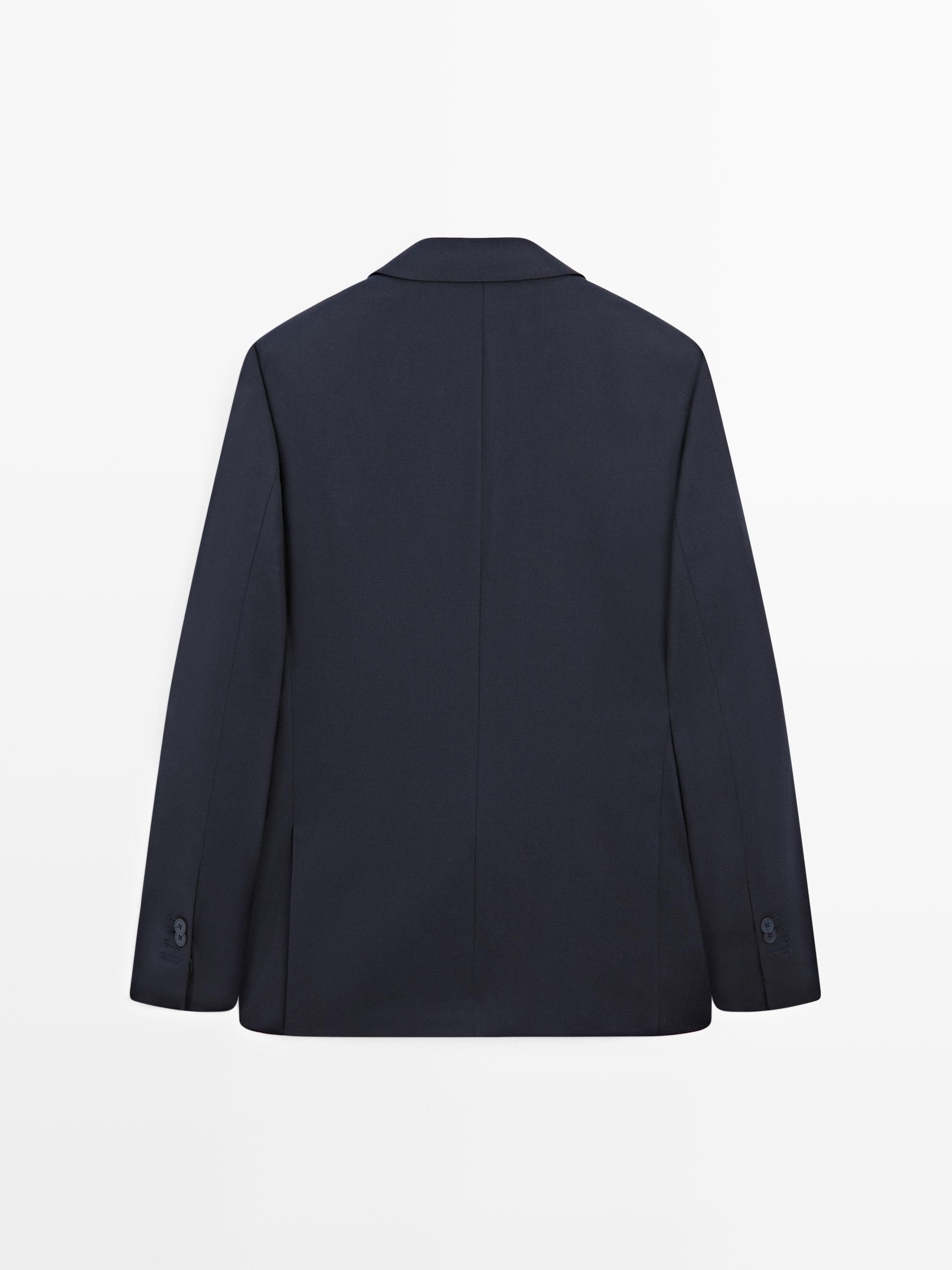 Veste de costume en laine froide